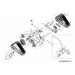 PIVOTE DE ALTURA DE SOPORTE 790-00552 ORIGINAL MTD