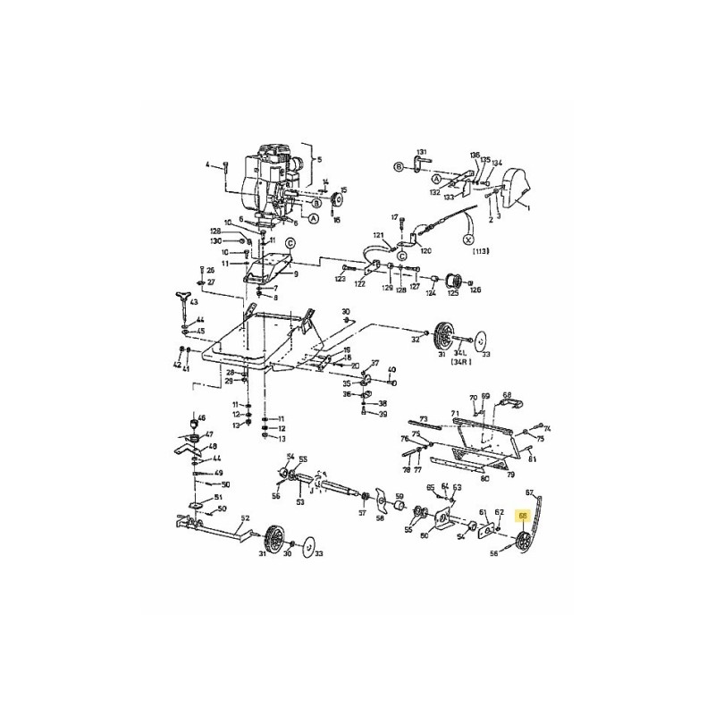 POLEA 079.85.437 ORIGINAL MTD POLEA 079.85.437 ORIGINAL MTD