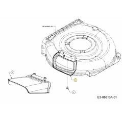 PLUG MULCH ASSY. 687-02584A ORIGINAL MTD