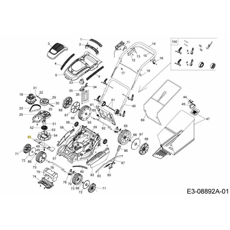 LAMA 742-05124 ORIGINALE MTD LAMA 742-05124 ORIGINALE MTD