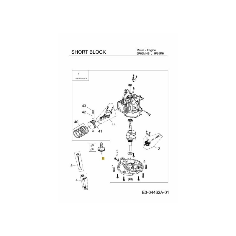 CAMSHAFT ASSY. 751-11741 ORIGINAL MTD