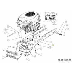 TUBO SCAR SINISTRO KOHL TWIN 751-14478A ORIGINALE MTD | Newgardenstore.eu