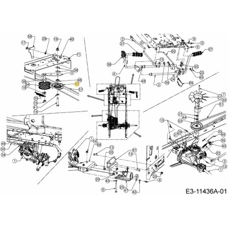 PULEGGIA V-IDLR 2,00" DIA 756-05234 ORIGINALE MTD | Newgardenstore.eu