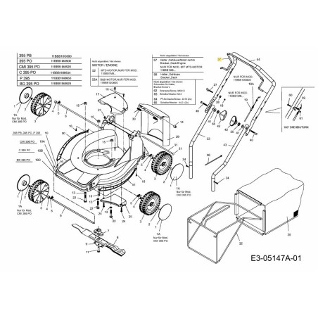 ABRAZADERA DE FRENO: 8 mm SG-2007120 ORIGINAL MTD | Newgardenstore.eu