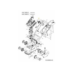 SWITCH-PLUG UNIT 092.61.226 ORIGINAL MTD | Newgardenstore.eu