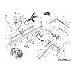 CONJUNTO DE CABEZAL DE GOLPES 092.63.029 ORIGINAL MTD | Newgardenstore.eu