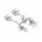 Axle 4904100 ORIGINAL MTD