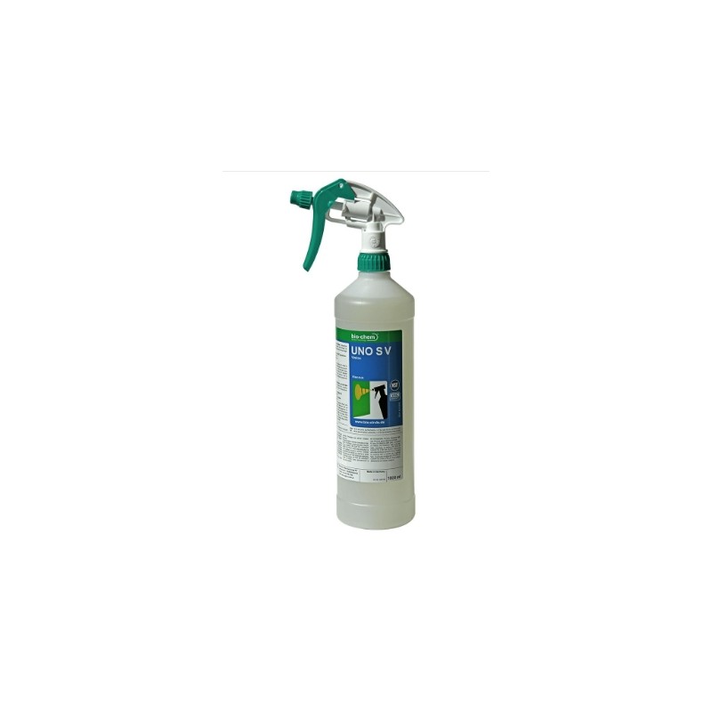 Alkane gel cleaner for vertical or sloping surfaces 1 litre