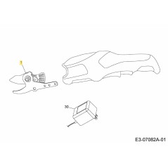BLADE KIT RR2000 CPL. 7293040 ORIGINAL MTD | Newgardenstore.eu