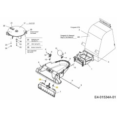 SPRING 732-1151A ORIGINAL MTD | Newgardenstore.eu