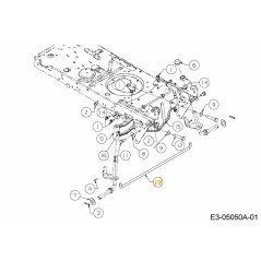 VARILLA:FIJA:LT-5 747-04299A ORIGINAL MTD | Newgardenstore.eu