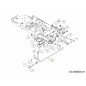 ASTA FISSA LT-5 747-04299A ORIGINALE MTD
