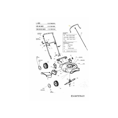 BAIL ERGO 747-05083637 ORIGINAL MTD | Newgardenstore.eu