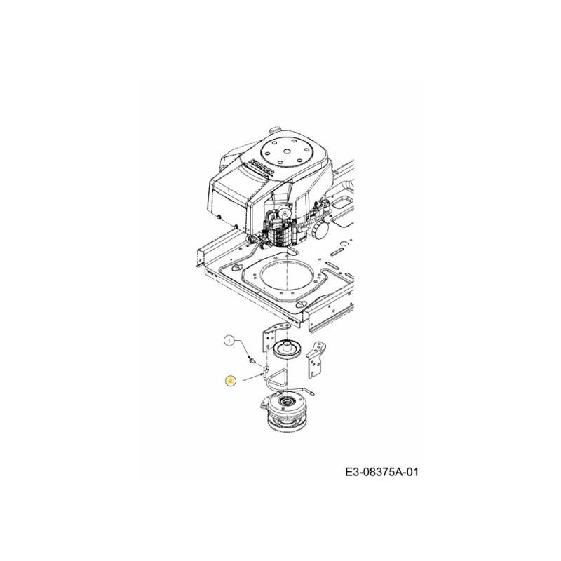 GUIDA ASSY-BELT 747-06044 ORIGINALE MTD