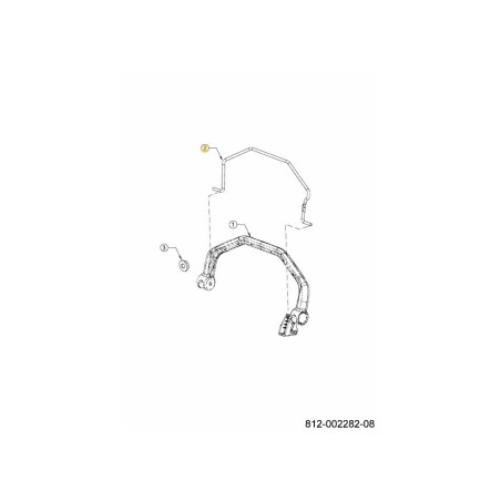 BAIL:OPER:MY SPD:YELLOW 747-06381-CY ORIGINAL MTD | Newgardenstore.eu