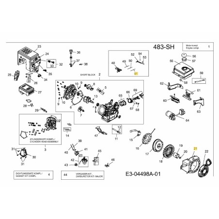 Abdeckung 751-11211 Original Montiert | Newgardenstore.eu