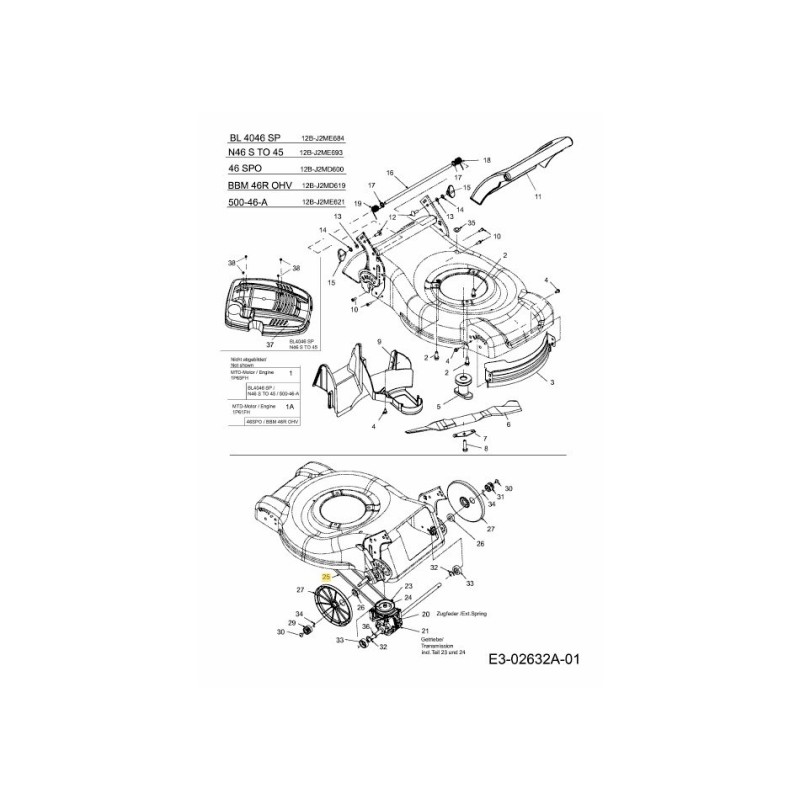 BELT:V TYPE:3L x 30.87 POLY 754-04121 ORIGINAL MTD