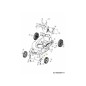 ASTA ALTEZZA REGOLAZIONE FRT 787-03682A-S ORIGINALE MTD