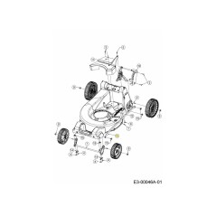VARILLA: ALTURA: AJUSTABLE FRT: 46CM 787-03705A-S ORIGINAL MTD | Newgardenstore.eu