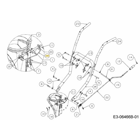 BRACKET-MTG 790-00329 ORIGINALE MTD | Newgardenstore.eu