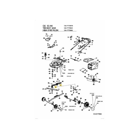 V-Belt EM-3047007 ORIGINAL MTD | Newgardenstore.eu