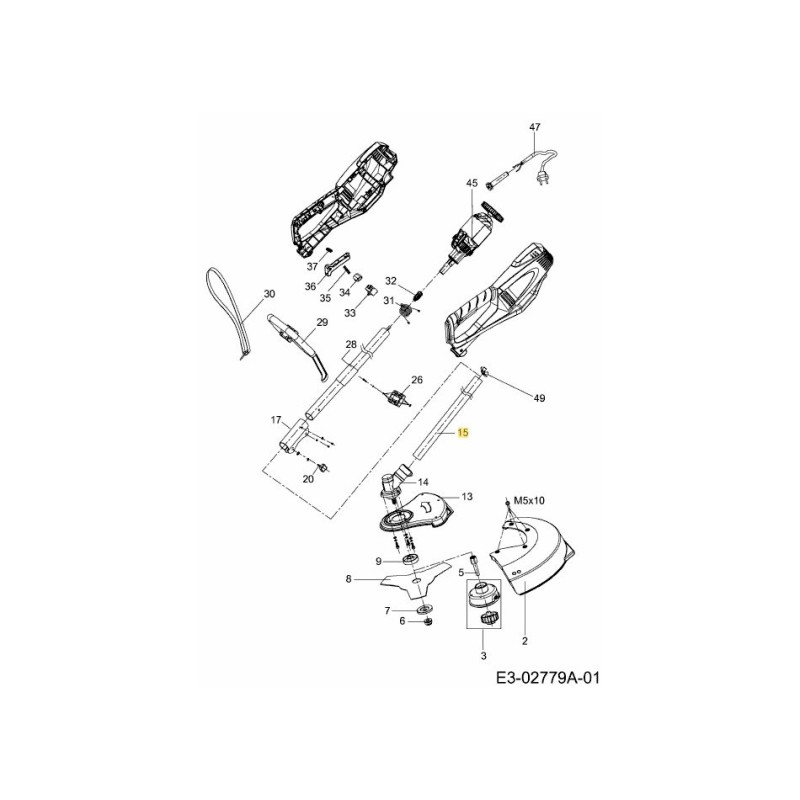 LOWER DRIVE SHAFT HOUSING 092.61.280 ORIGINAL MTD LOWER DRIVE SHAFT HOUSING 092.61.280 ORIGINAL MTD