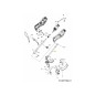Carter d'arbre de transmission inférieur 092.61.280 d'origine MTD