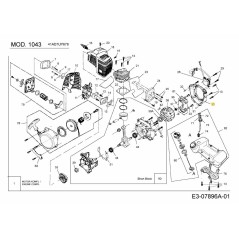 CARÉNAGE MOTEUR 092.63.095 ORIGINAL MTD | Newgardenstore.eu