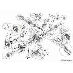 DÉMARREUR ENSEMBLE 092.63.728 ORIGINAL MTD | Newgardenstore.eu