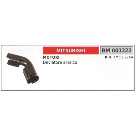 MITSUBISHI muffler exhaust diverter 001222 | Newgardenstore.eu