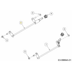 Achse 611-05091 Original MTD | Newgardenstore.eu