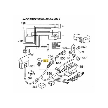 SEAT SWITCH 6990062 ORIGINAL MTD | Newgardenstore.eu