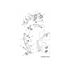Étui à couteau complet/pièce de rechange R 7201020 ORIGINAL MTD | Newgardenstore.eu