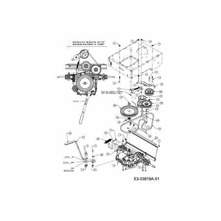 TENSION SPRING 732-04409 ORIGINAL MTD | Newgardenstore.eu