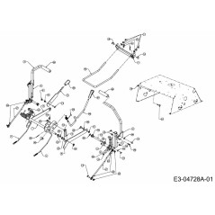 Torsionsfeder links 732-04420 Original Montiert | Newgardenstore.eu