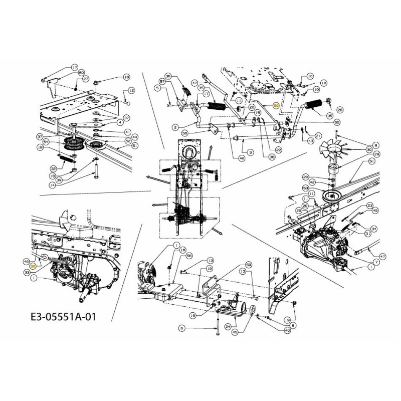 ROD:BRAKE:700:HYDRO T2 747-05313 ORIGINAL MTD
