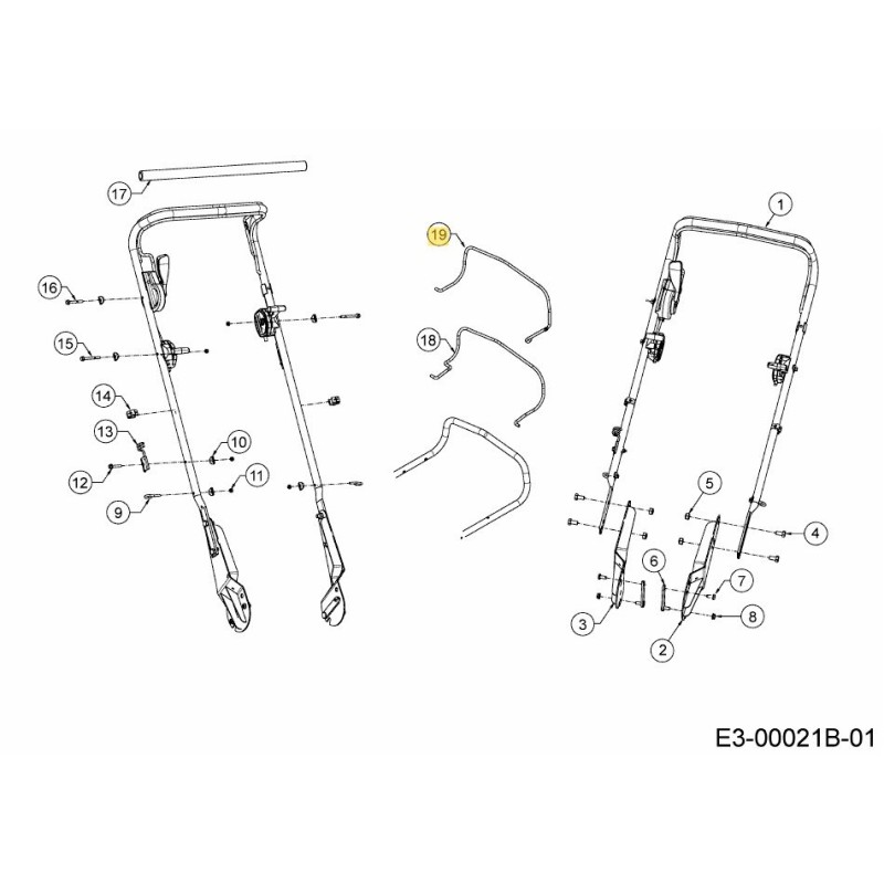 ACCIONAMIENTO DE FIANZA XM3 747-08211637 ORIGINAL MTD