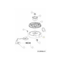 VOLANO 751-14596 ORIGINALE MTD | Newgardenstore.eu