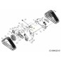 BRACKET HEIGHT ADJUST 790-00562637 ORIGINAL MTD