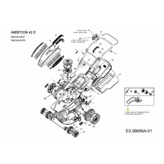 FERRAMENTA PER IMBALLAGGIO ACCESSORI 092.61.010 ORIGINALE MTD