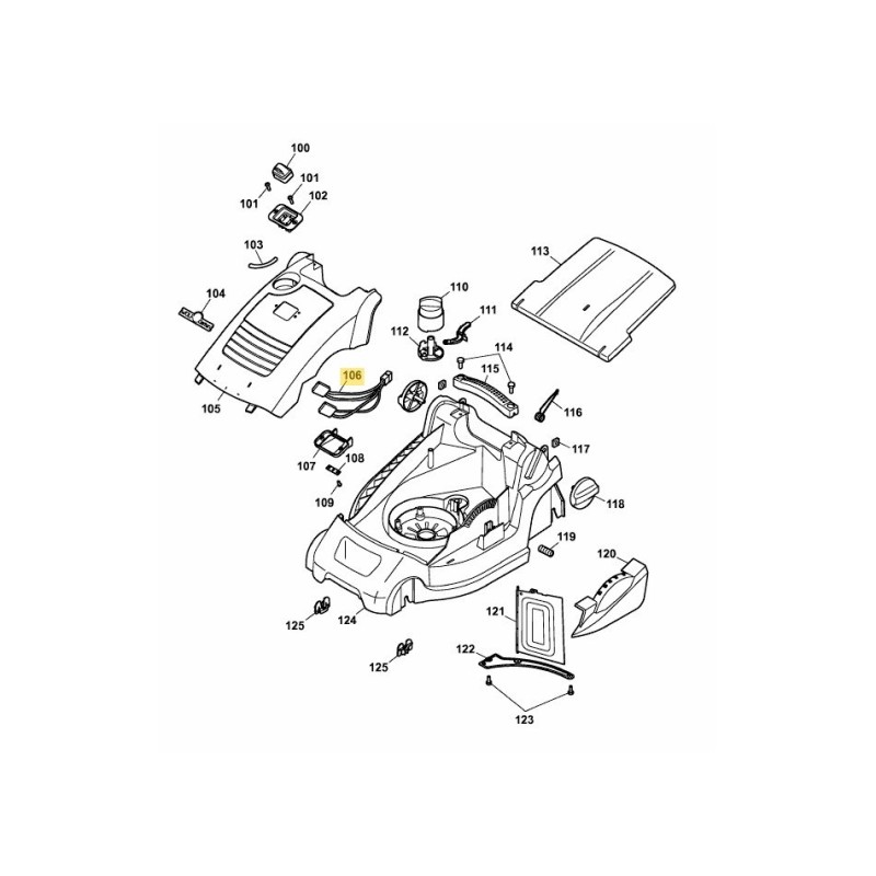 WIRE HARNESS 4908057 ORIGINAL MTD