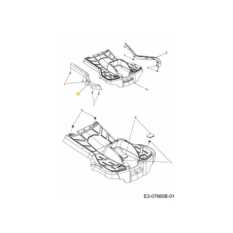 PEDANA DI RIFINITURA DX 731-08885A ORIGINALE MTD PEDANA DI RIFINITURA DX 731-08885A ORIGINALE MTD