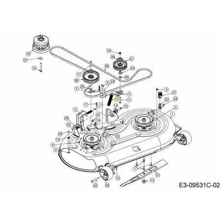Zugfeder 0,94 x 6,75 732-05484 Original MTD | Newgardenstore.eu
