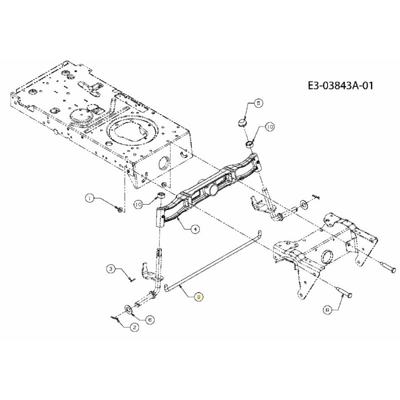 VARILLA:FIJA:LT-5 747-04772 ORIGINAL MTD