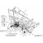 ROD:BRAKE:NX9 TUFF-TORQ 747-05452 ORIGINAL MTD