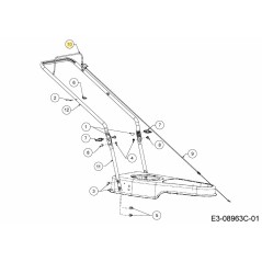 BEDIENER BAIL 747-06246637 ORIGINAL MTD | Newgardenstore.eu