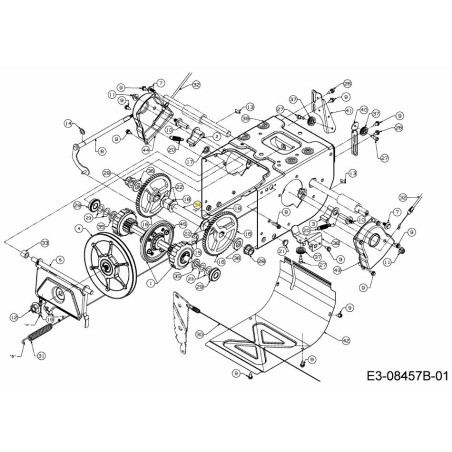 TUBO SUPPORTO ASSE 750-04474 ORIGINALE MTD | Newgardenstore.eu