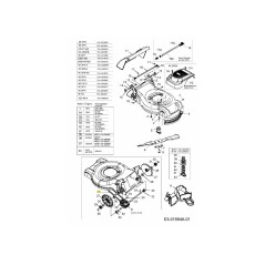 Courroie trapézoïdale 754-04068 ORIGINALE MTD