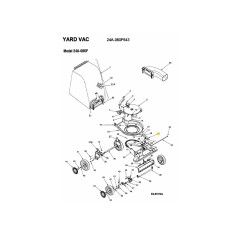 PORTA ADATTATORE BASE 781-1064 ORIGINALE MTD