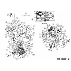 BRKT SUPT BELT T2 783-06558637 ORIGINALE MTD